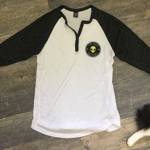 3/4 sleeve just visiting tee from Zumies